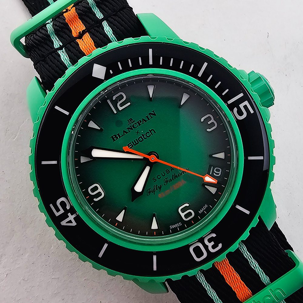 Swatch Scuba Fifty Fathoms – Ref. S035I100, Gut – 4/18