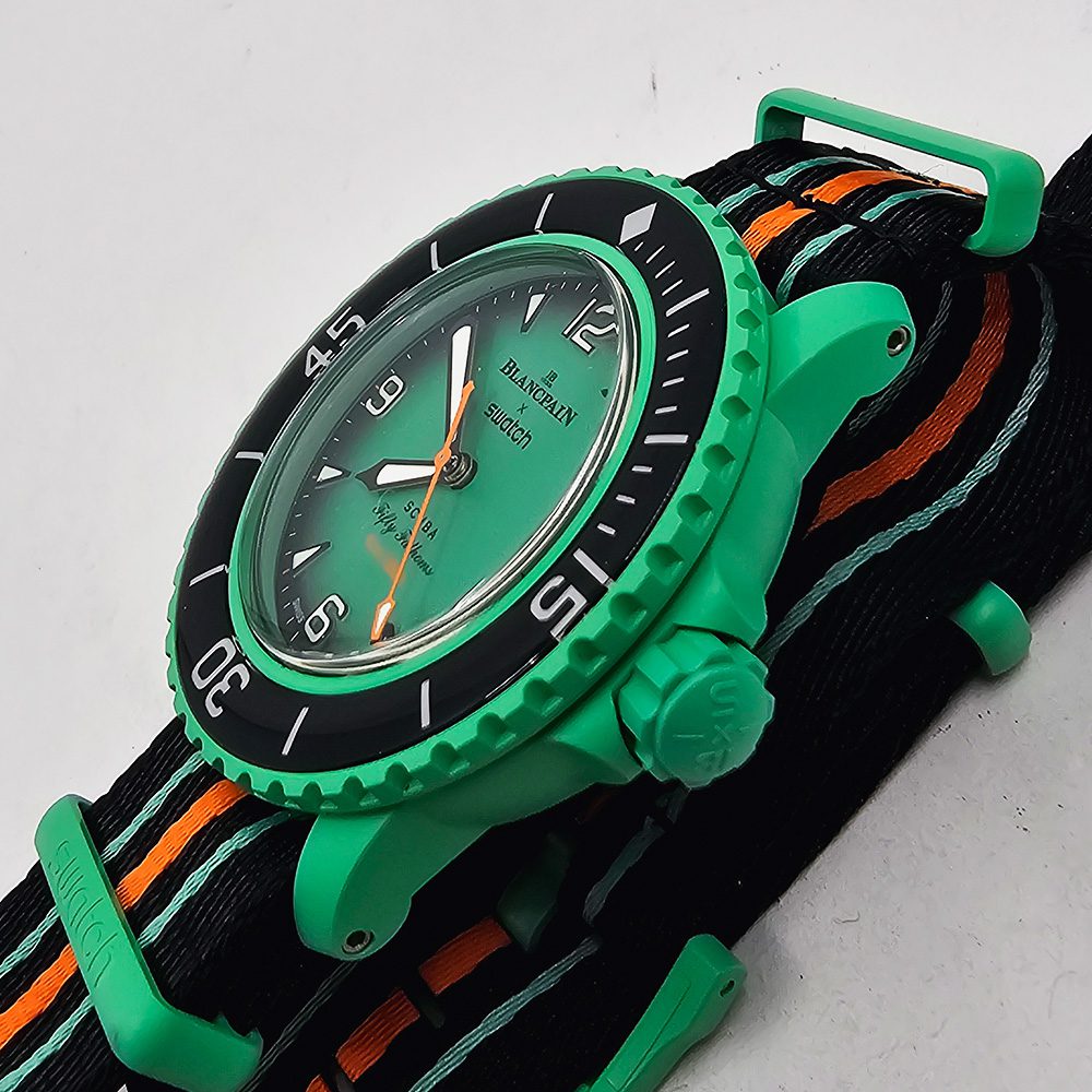 Swatch Scuba Fifty Fathoms – Ref. S035I100, Gut – 6/18