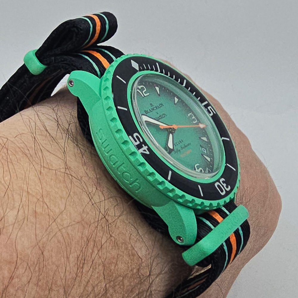 Swatch Scuba Fifty Fathoms – Ref. S035I100, Gut – 9/18