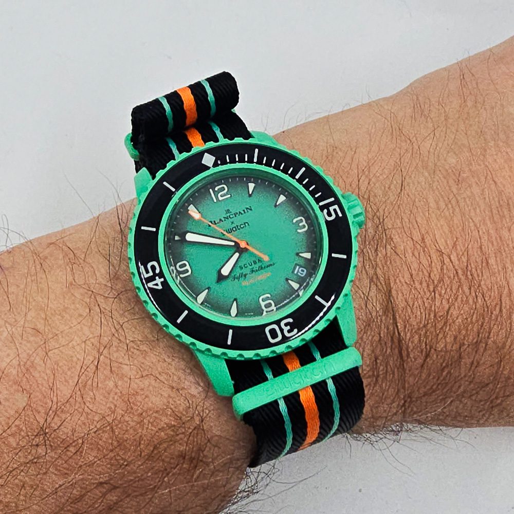 Swatch Scuba Fifty Fathoms – Ref. S035I100, Gut – 10/18