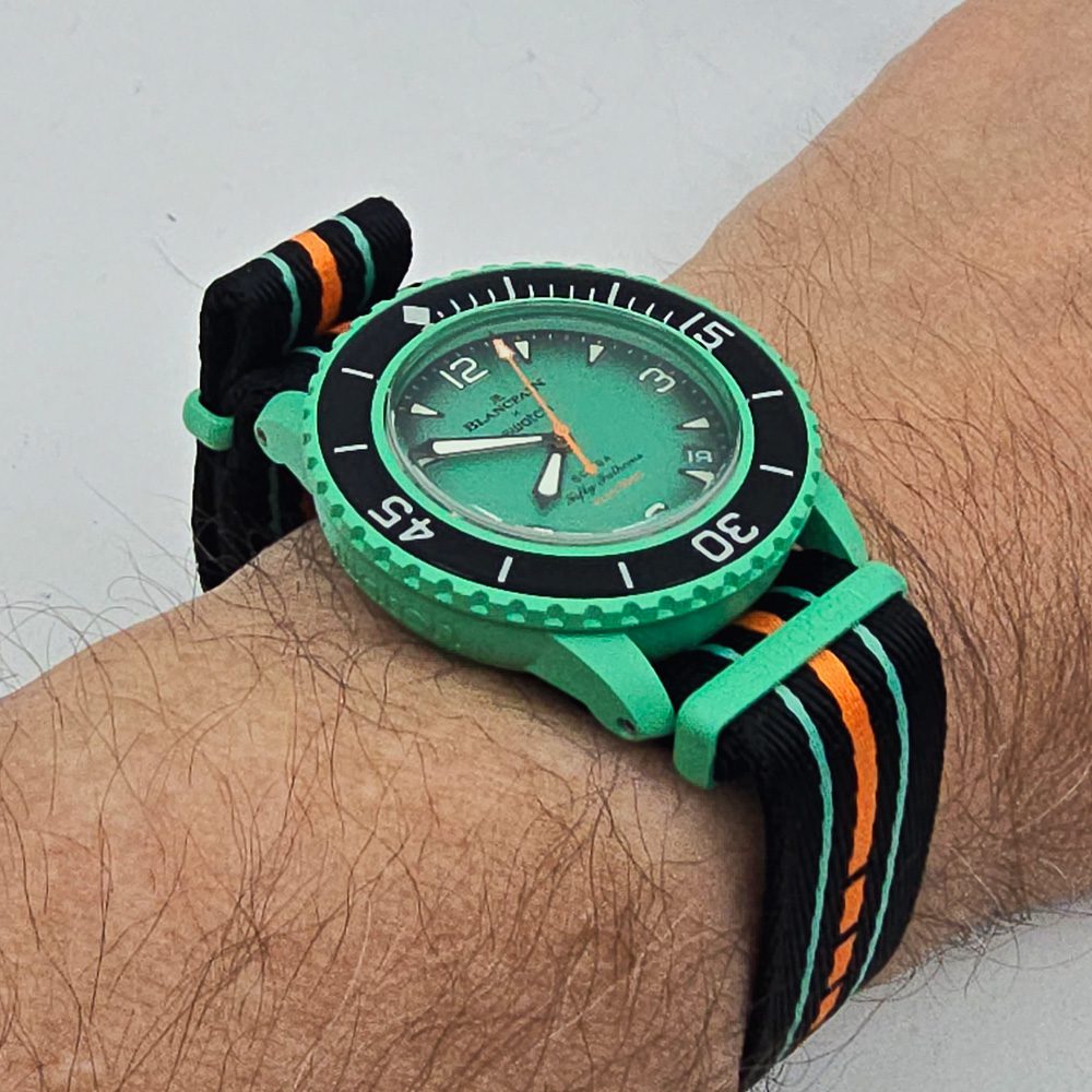 Swatch Scuba Fifty Fathoms – Ref. S035I100, Gut – 13/18