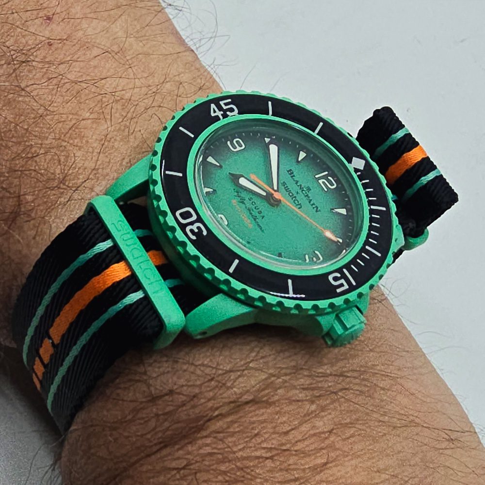 Swatch Scuba Fifty Fathoms – Ref. S035I100, Gut – 16/18