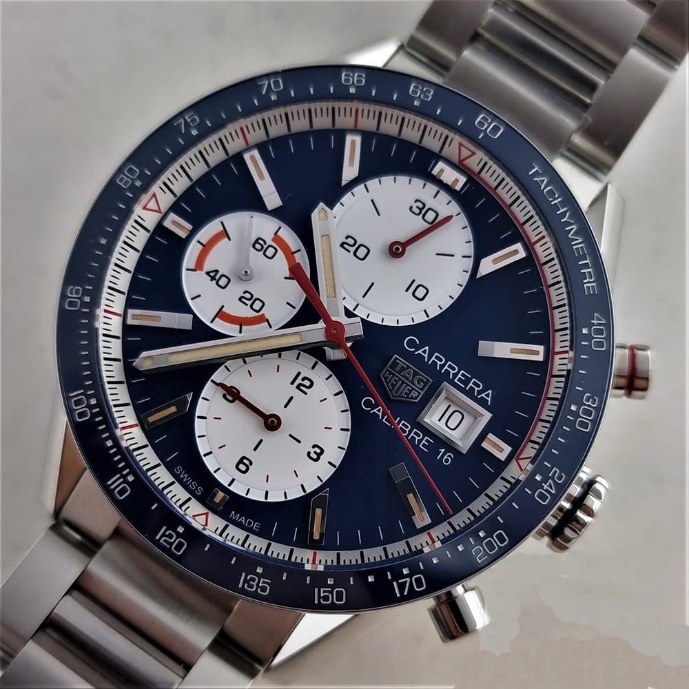TAG Heuer Carrera – Ref. CV201AR.BA0715, Neu – Bild 1/18