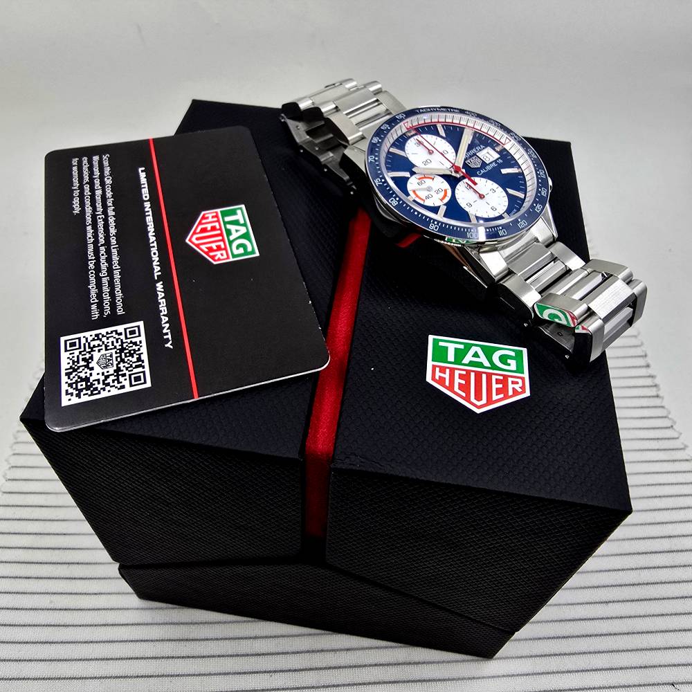 TAG Heuer Carrera – Ref. CV201AR.BA0715, Neu – 2/18