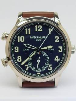 Patek Philippe Pilot Travel Time – Ref. 5524G-001, Neu – 4/11