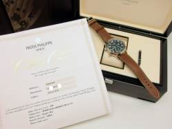 Patek Philippe Pilot Travel Time – Ref. 5524G-001, Neu – 7/11