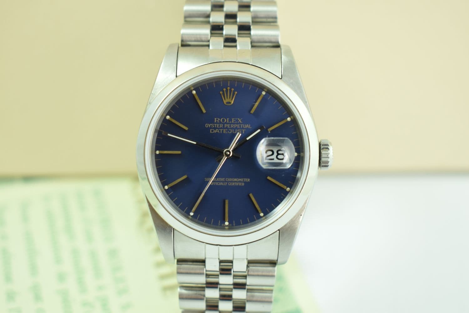 Rolex Datejust 36 – Ref. 16200, Sehr gut – Bild 1/10