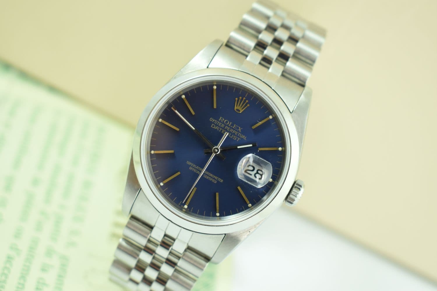 Rolex Datejust 36 – Ref. 16200, Sehr gut – Bild 2/10