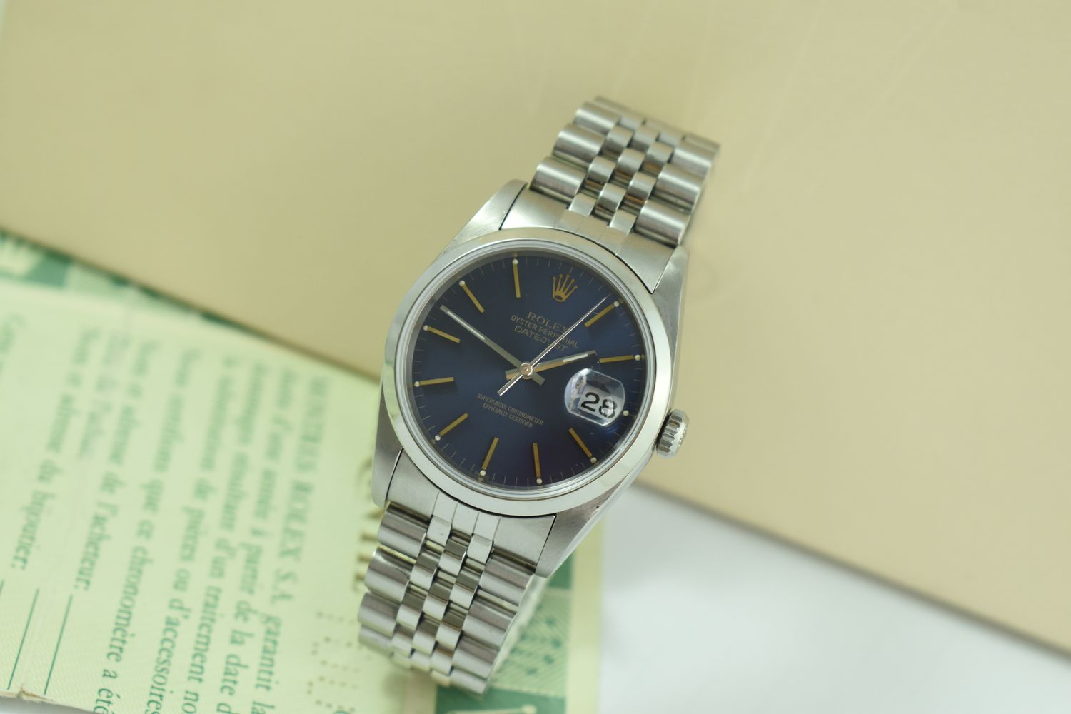 Rolex Datejust 36 – Ref. 16200, Sehr gut – 8/10