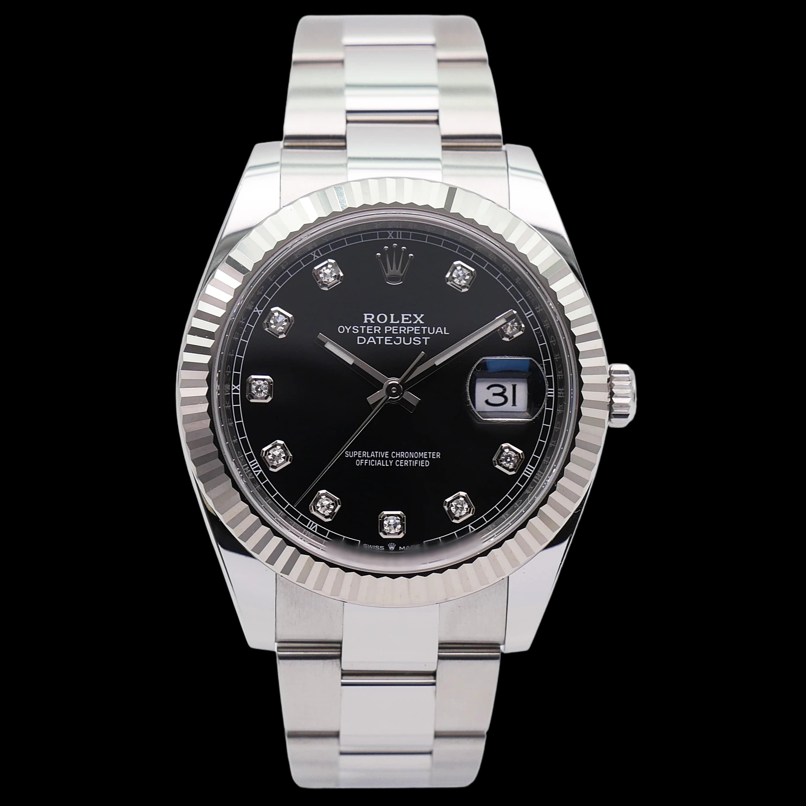 Rolex Datejust 41 – Ref. 126334, Sehr gut – Bild 1/10