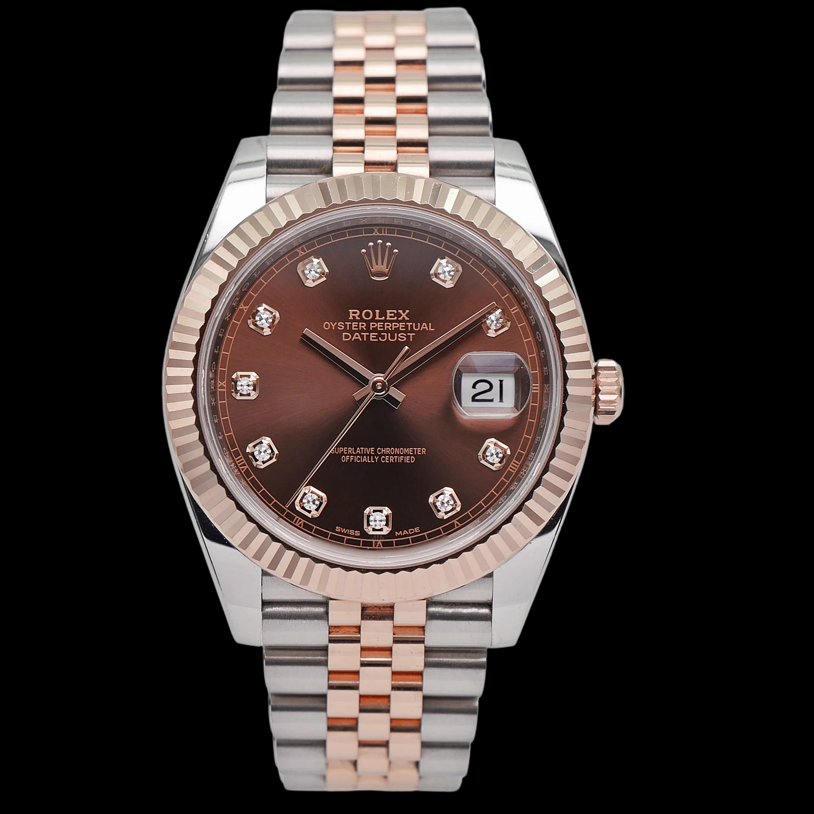 Rolex Datejust 41 – Ref. 126331, Sehr gut – Bild 1/10