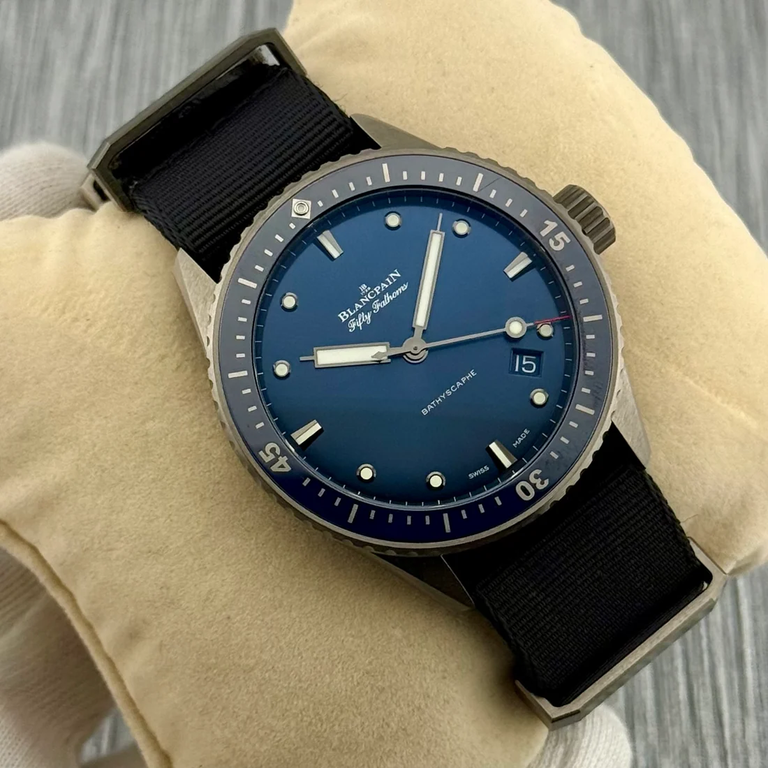 Blancpain Bathyscaphe – Ref. 5000-0240-NAOA, Sehr gut – 1/16