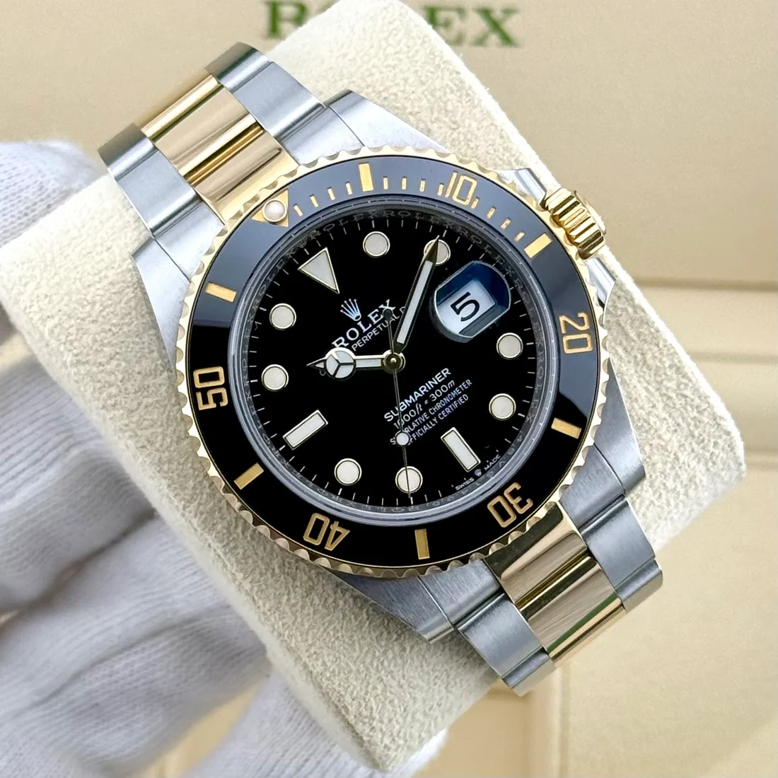 Rolex Submariner – Ref. 126613LN, Sehr gut – 1/16
