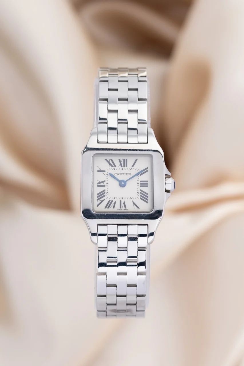 Cartier Santos de Cartier – Ref. W25064Z5 / 2698, Sehr gut – Bild 1/9