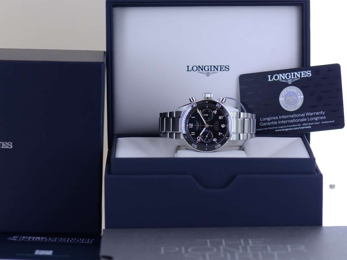 Longines 13ZN Flyback Chronograph – Ref. L3.821.4.53.6, Neu – Bild 2/3