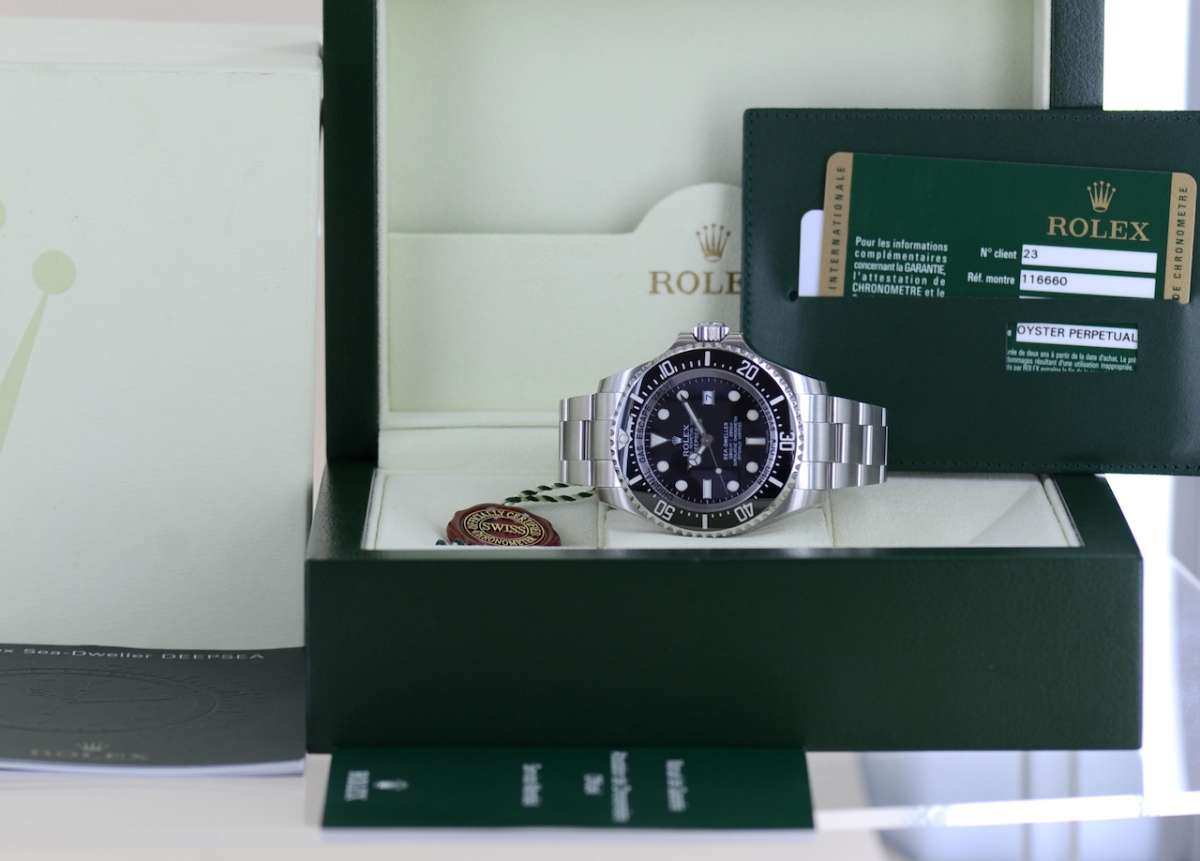 Rolex Deepsea – Ref. 116660, Sehr gut – Bild 2/3