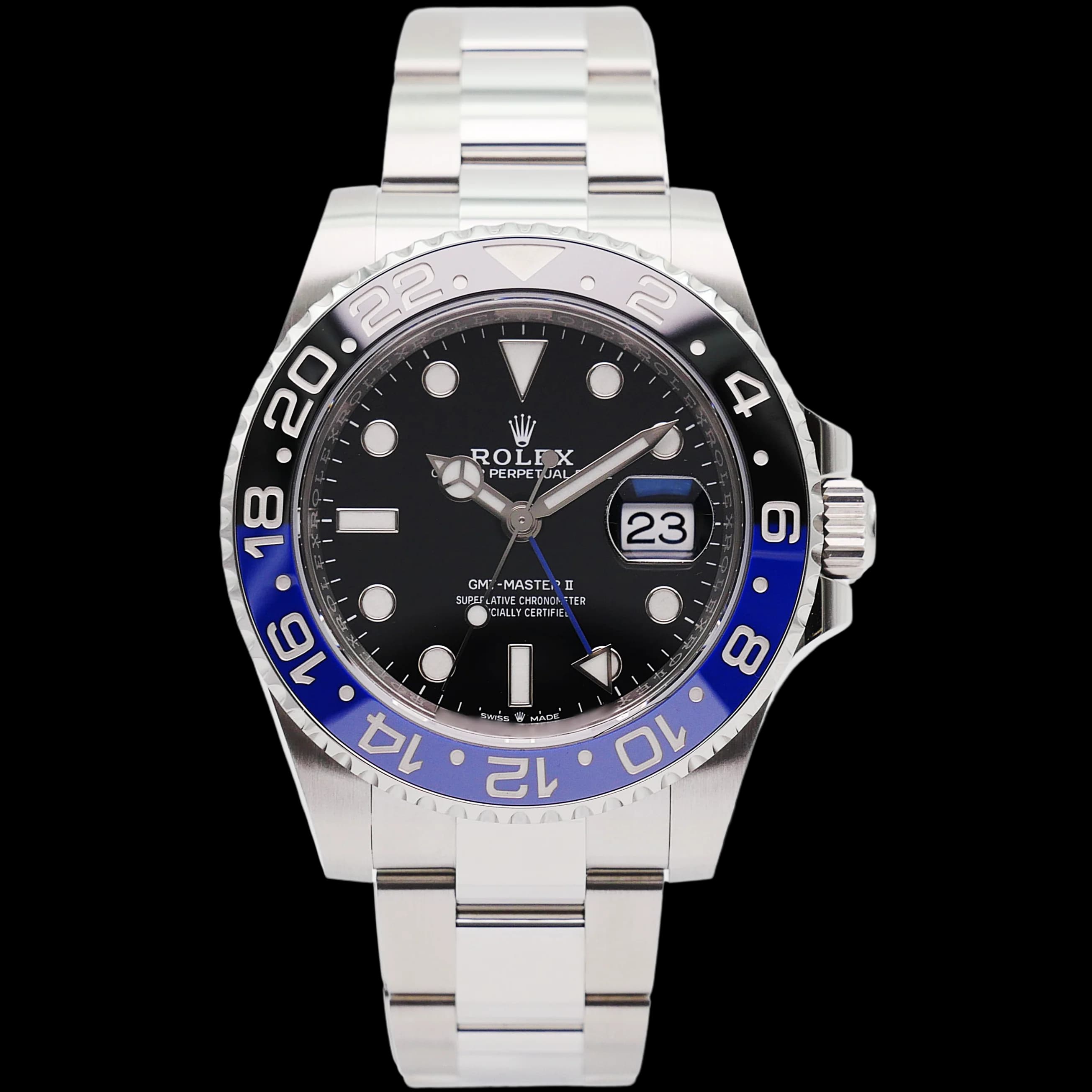 Rolex GMT-Master II – Ref. 126710BLNR, Wie neu – Bild 1/10