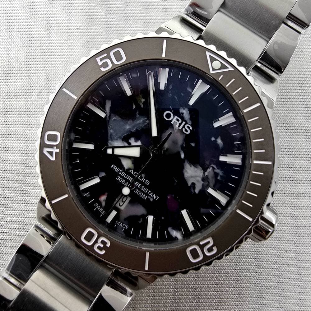 Oris Aquis – Ref. 01 733 7766 4150-Set, Gut – Bild 1/18