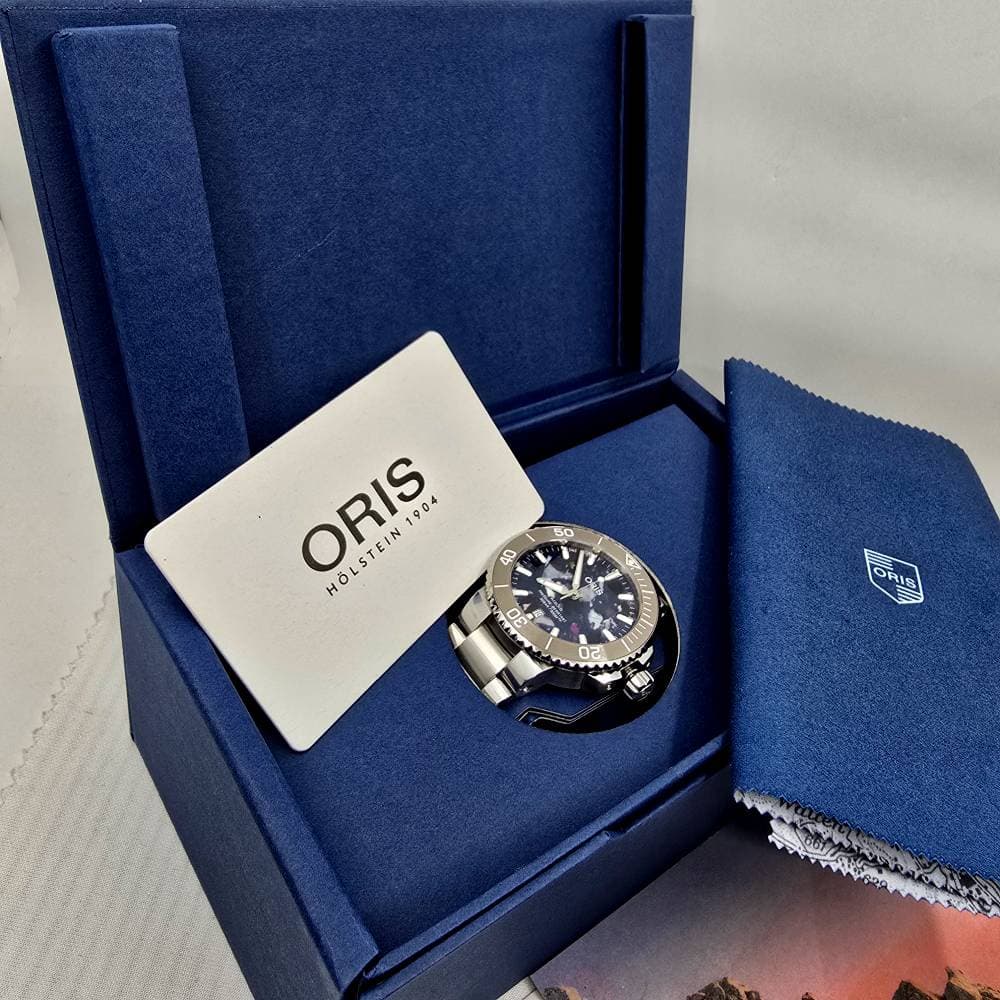 Oris Aquis – Ref. 01 733 7766 4150-Set, Gut – Bild 2/18