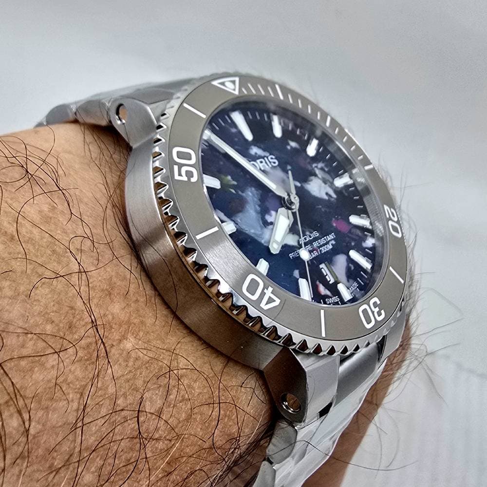 Oris Aquis – Ref. 01 733 7766 4150-Set, Gut – Bild 2/18
