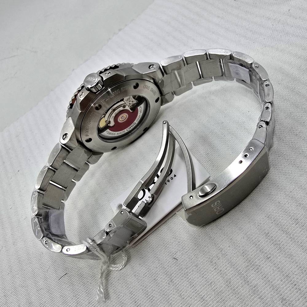 Oris Aquis – Ref. 01 733 7766 4150-Set, Gut – 8/18
