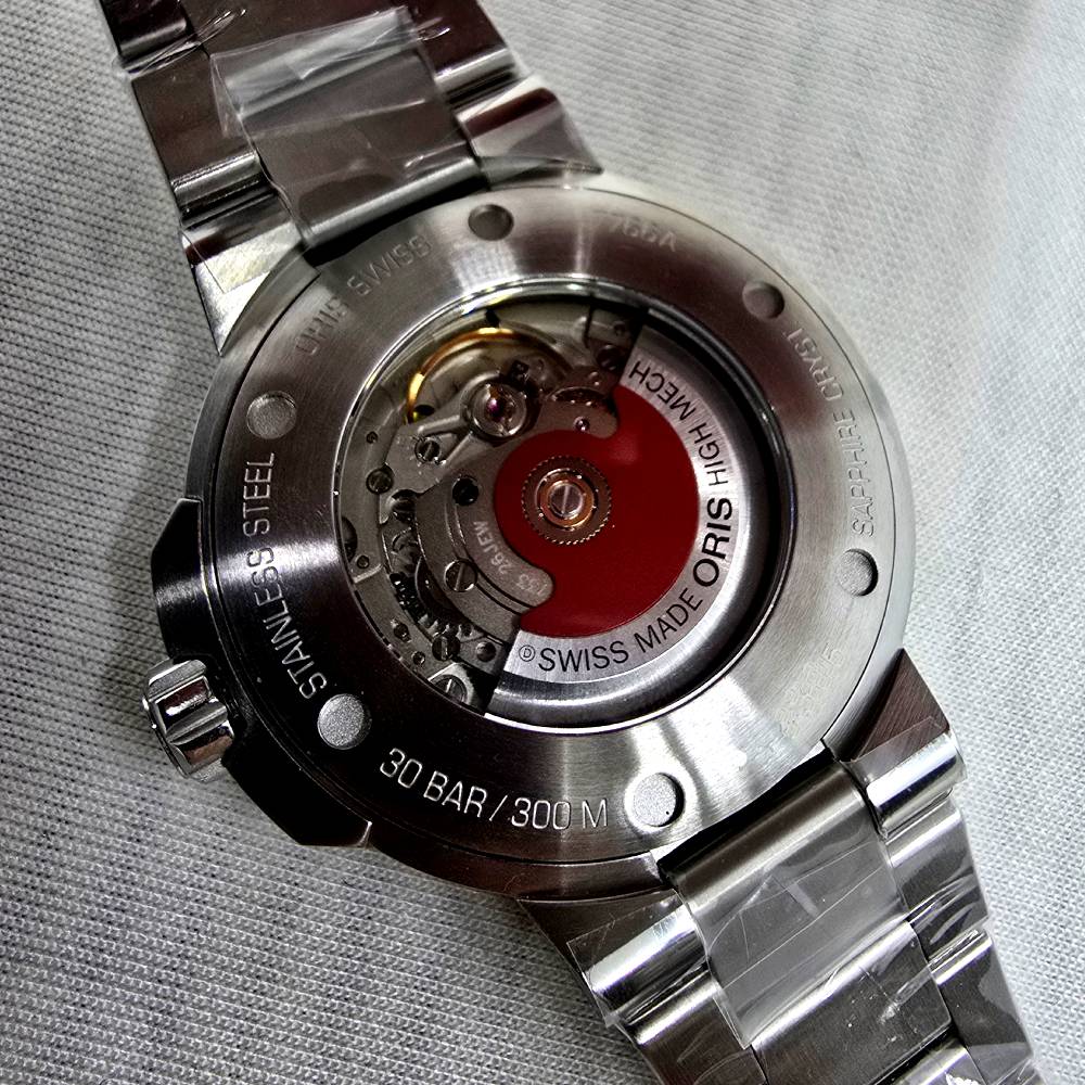 Oris Aquis – Ref. 01 733 7766 4150-Set, good – 15/18
