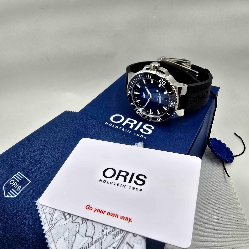Oris Aquis – Ref. 01 400 7763 4135-07 4 24 74EB, Gut – 3/18