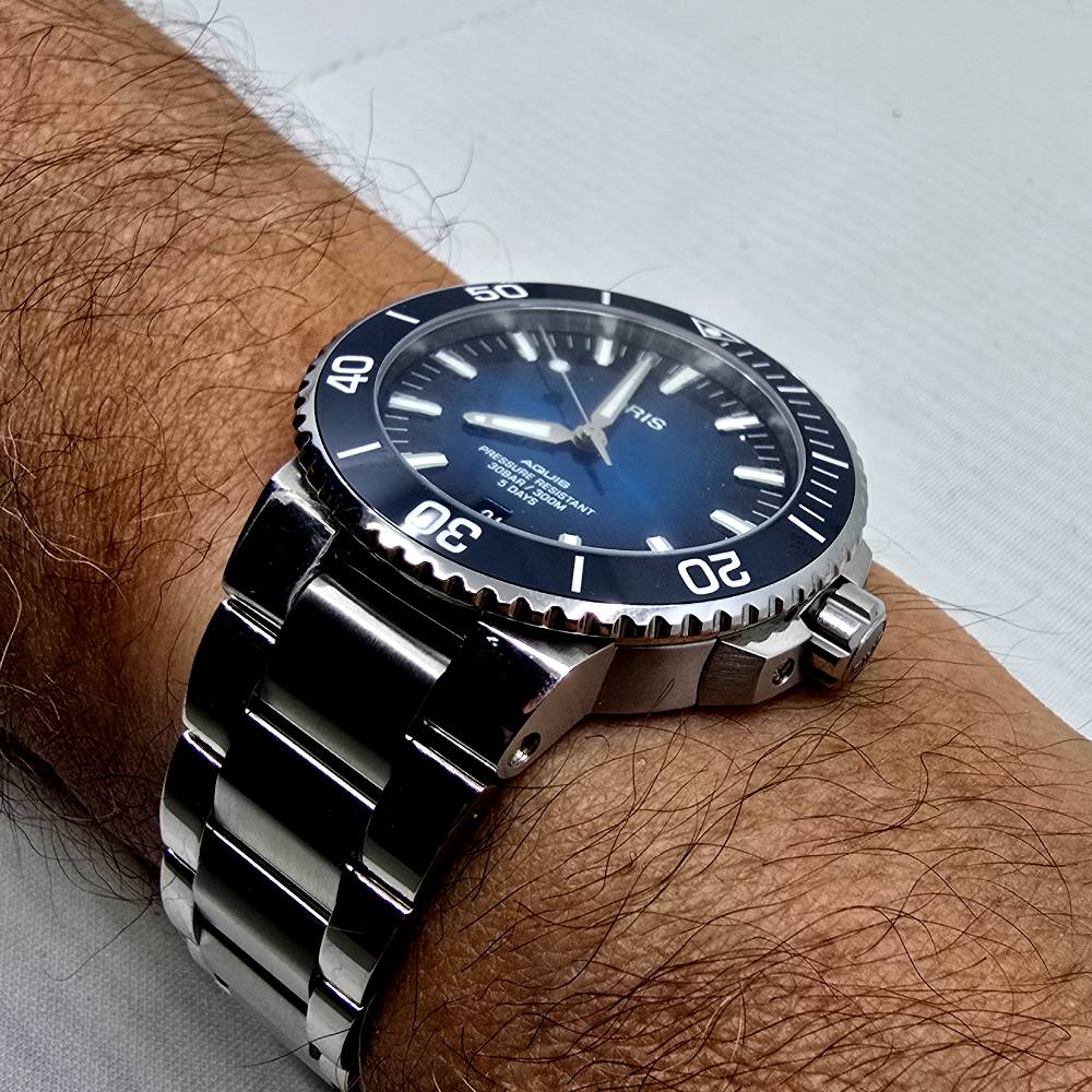 Oris Aquis – Ref. 01 400 7763 4135-07 8 24 09PEB, Gut – 16/18
