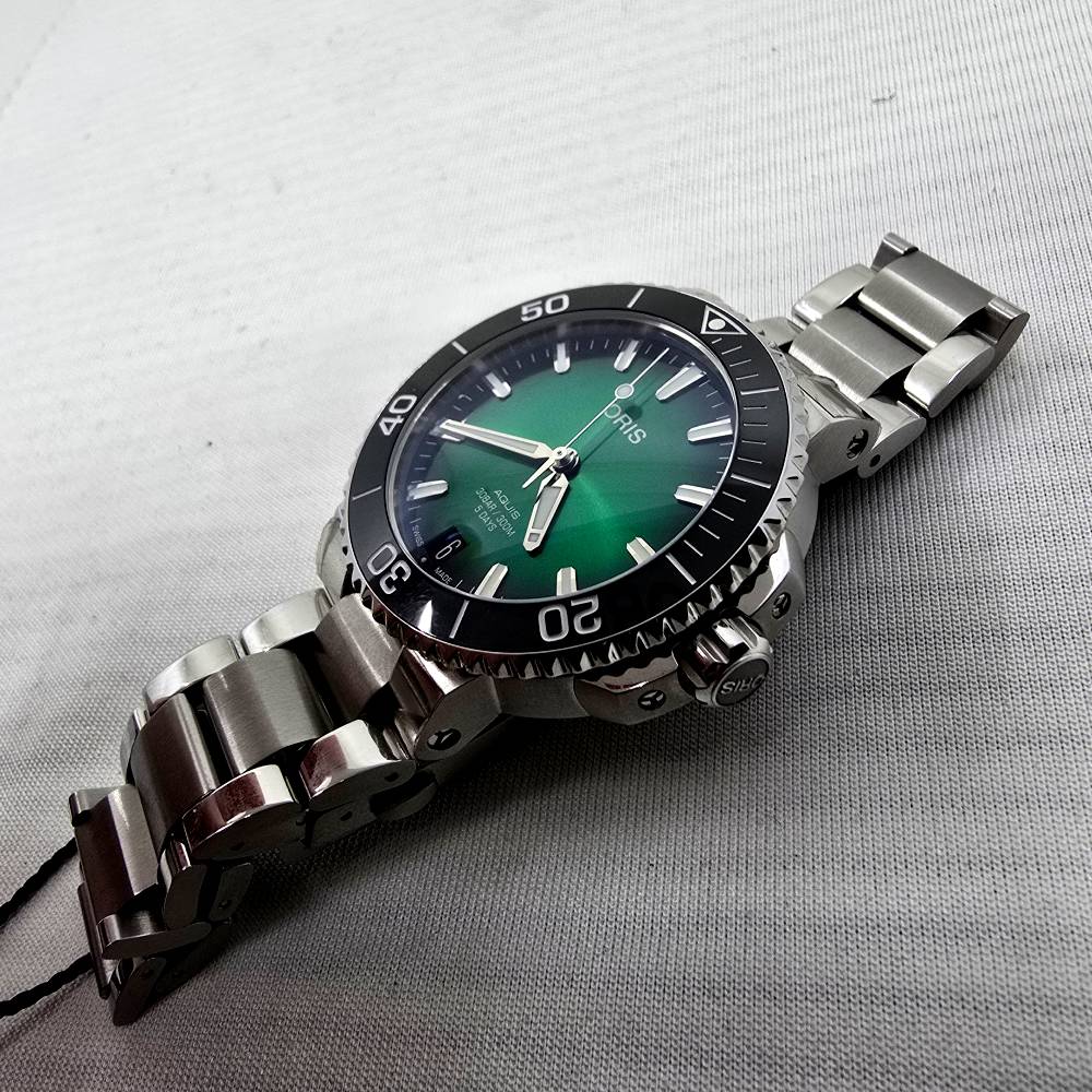 Oris Aquis – Ref. 01 400 7769 4157-07 8 22 09PEB, Gut – 7/18