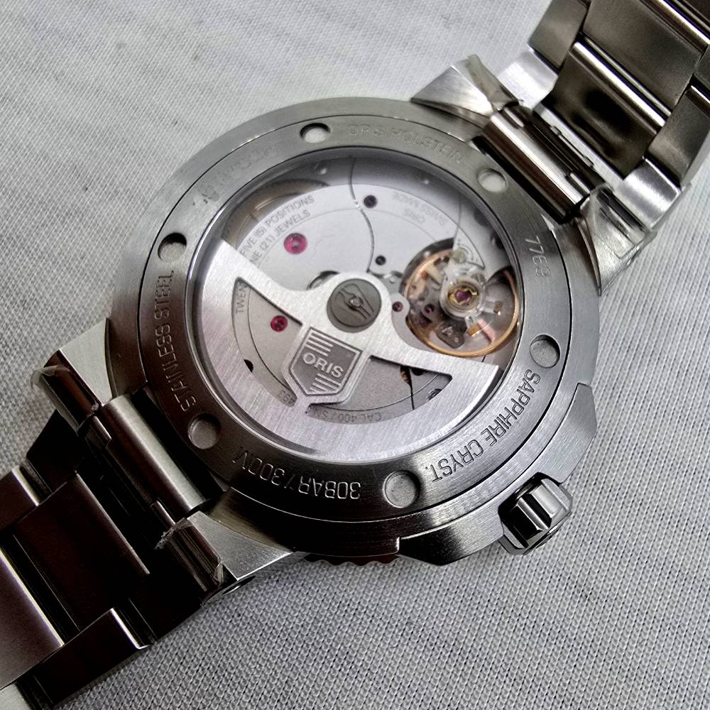 Oris Aquis – Ref. 01 400 7769 4157-07 8 22 09PEB, Gut – 10/18