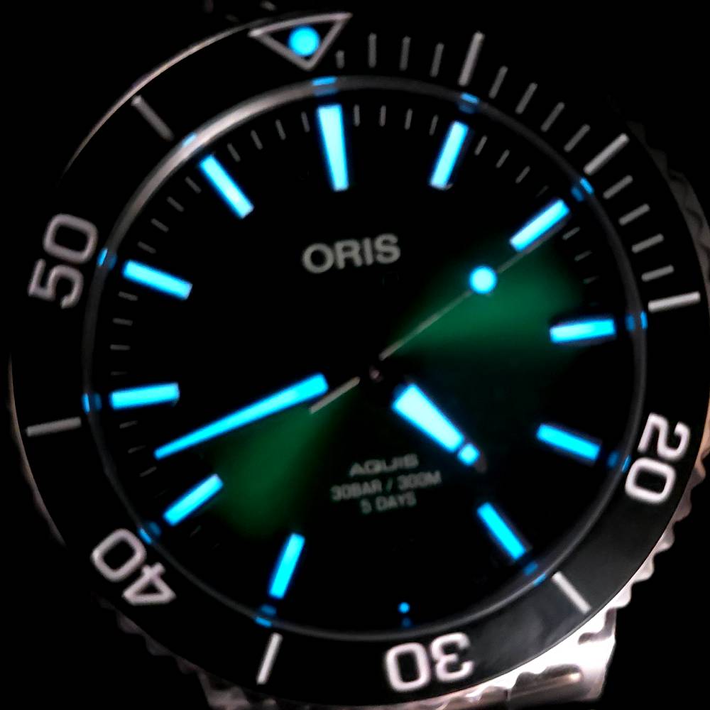 Oris Aquis – Ref. 01 400 7769 4157-07 8 22 09PEB, Gut – 14/18