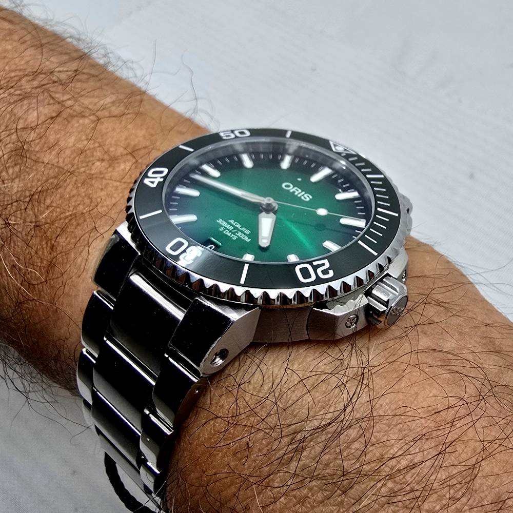 Oris Aquis – Ref. 01 400 7769 4157-07 8 22 09PEB, Gut – 17/18