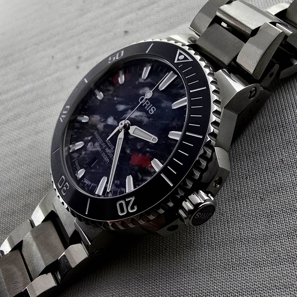 Oris Aquis – Ref. 01 733 7787 4150-07 8 22 04PEB, Gut – 7/18