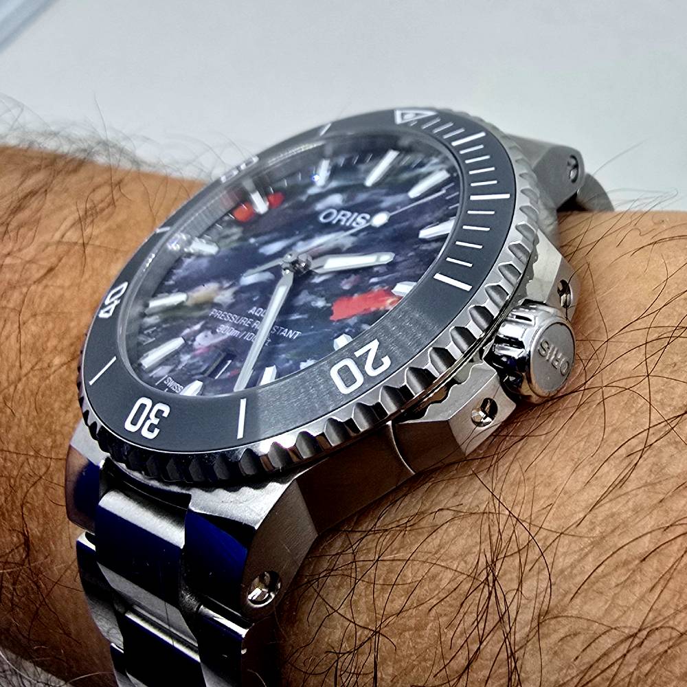 Oris Aquis – Ref. 01 733 7787 4150-07 8 22 04PEB, Gut – 8/18