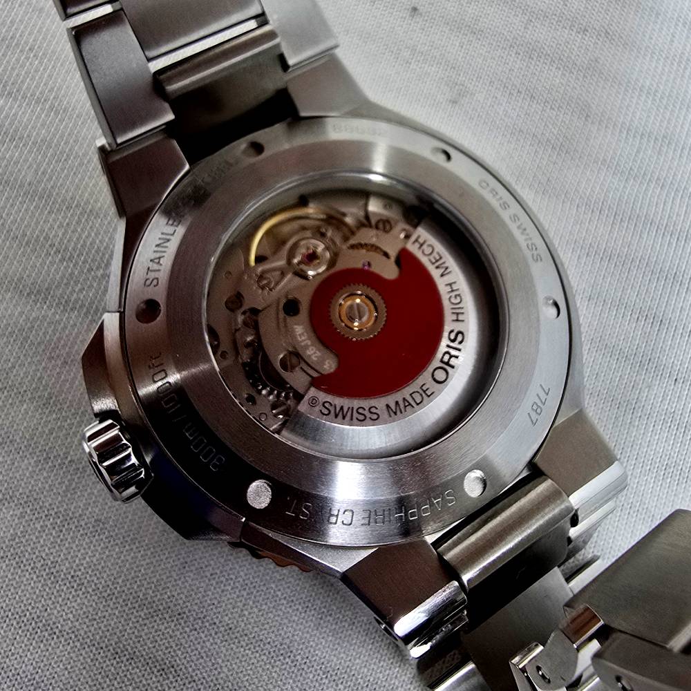 Oris Aquis – Ref. 01 733 7787 4150-07 8 22 04PEB, Gut – 9/18