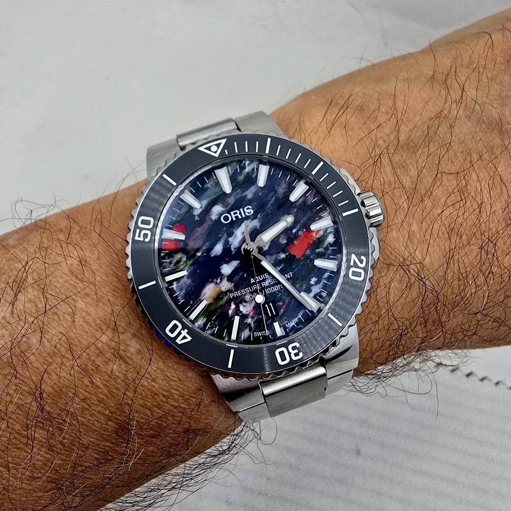 Oris Aquis – Ref. 01 733 7787 4150-07 8 22 04PEB, Gut – 11/18