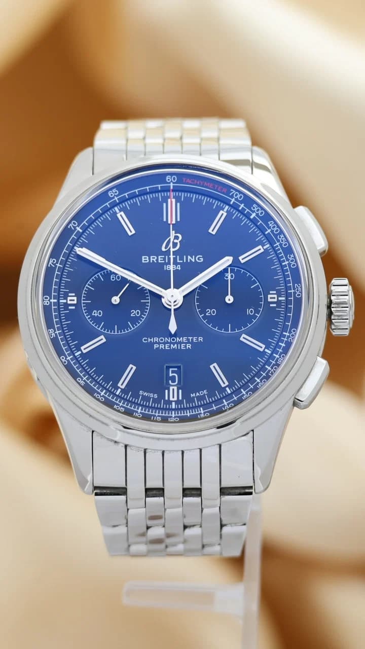 Breitling Premier – Ref. AB0118, very good – Image 1/10
