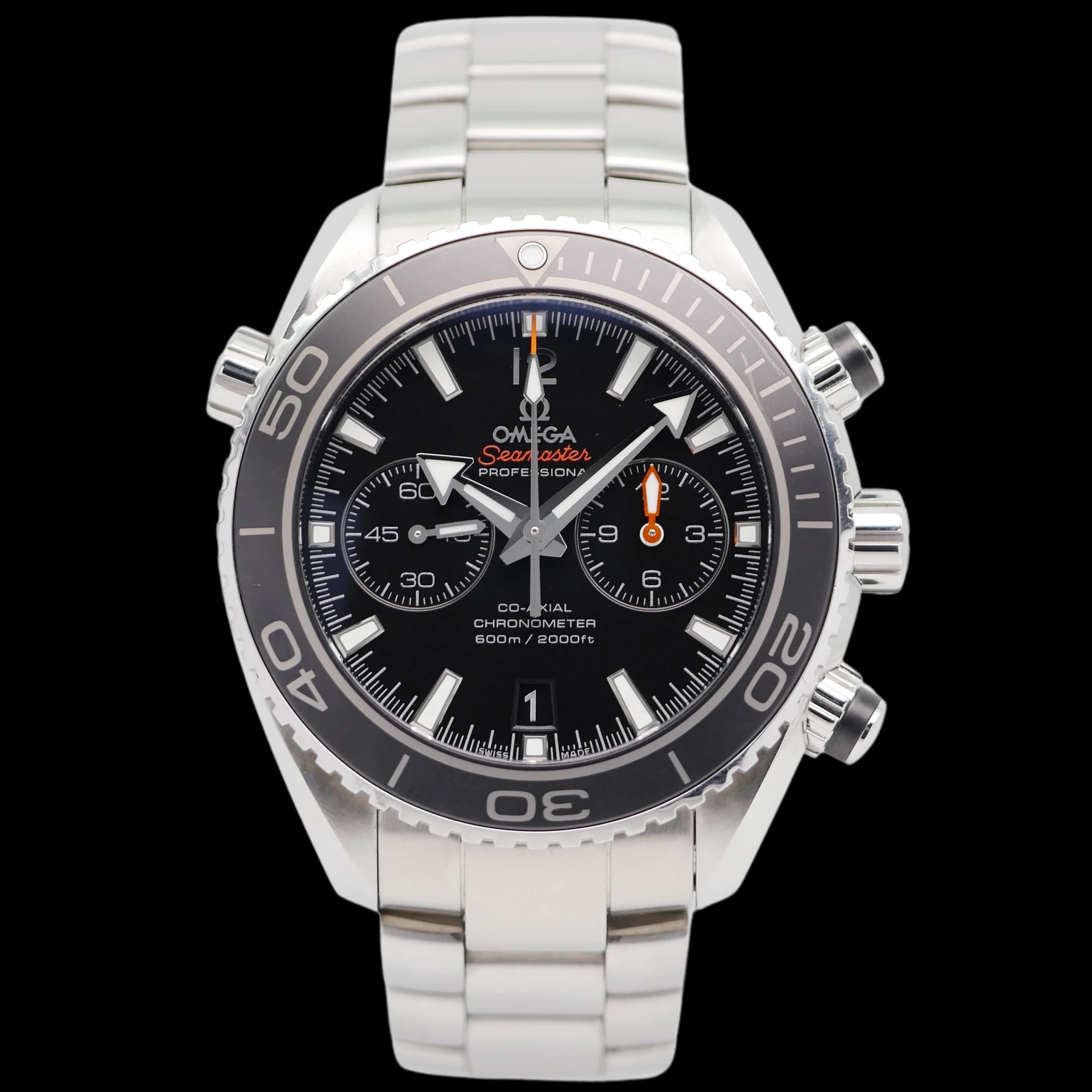 Omega Seamaster Planet Ocean – Ref. 232.30.46.51.01.001, Sehr gut – Bild 1/9