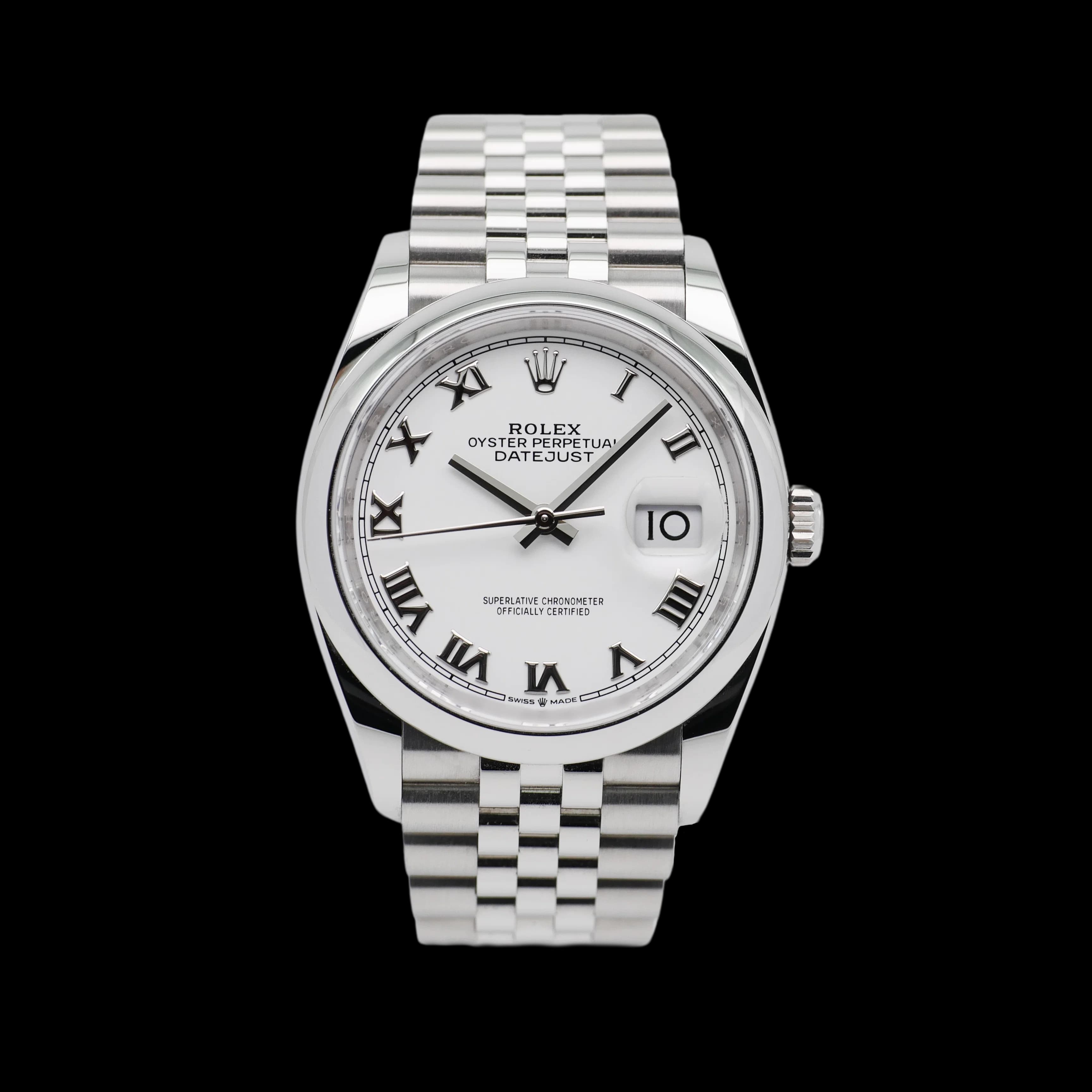 Rolex Datejust 36 – Ref. 126200, Sehr gut – Bild 1/8