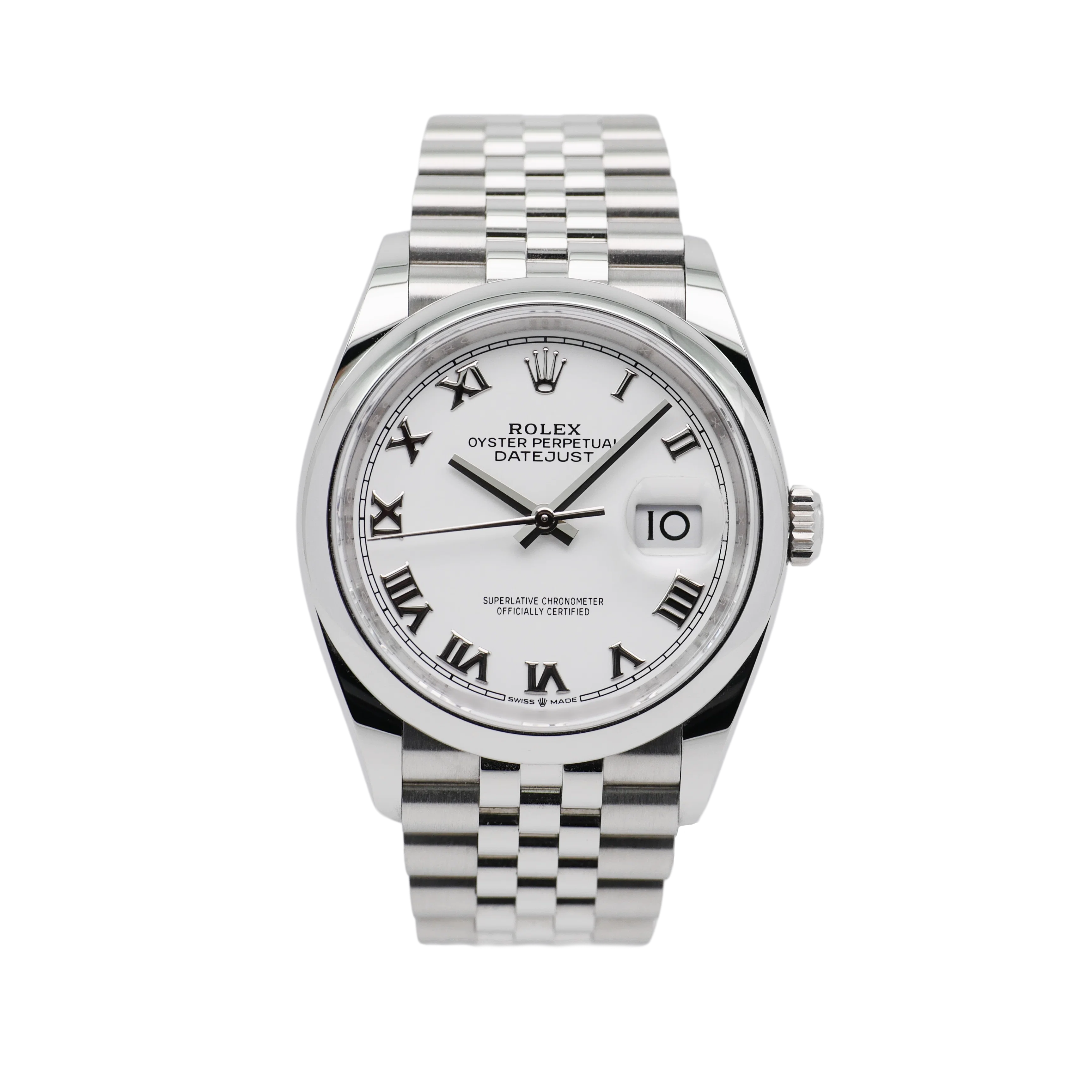 Rolex Datejust 36 – Ref. 126200, Sehr gut – 1/8