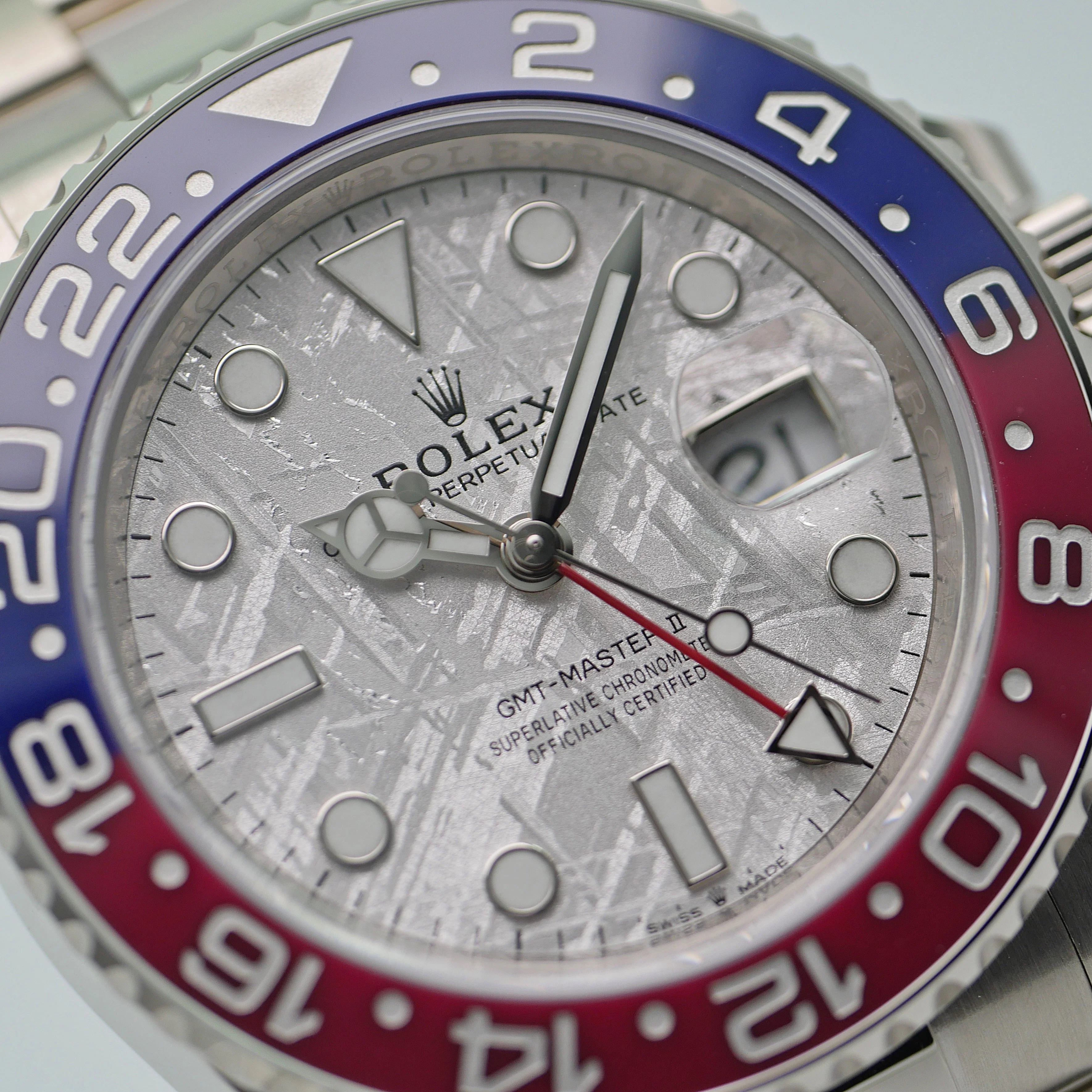 Rolex GMT-Master II – Ref. 126719BLRO, Sehr gut – 11/11