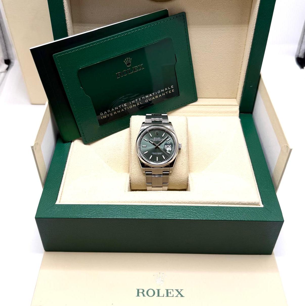 Rolex Datejust – Ref. 126200, Sehr gut – 3/4