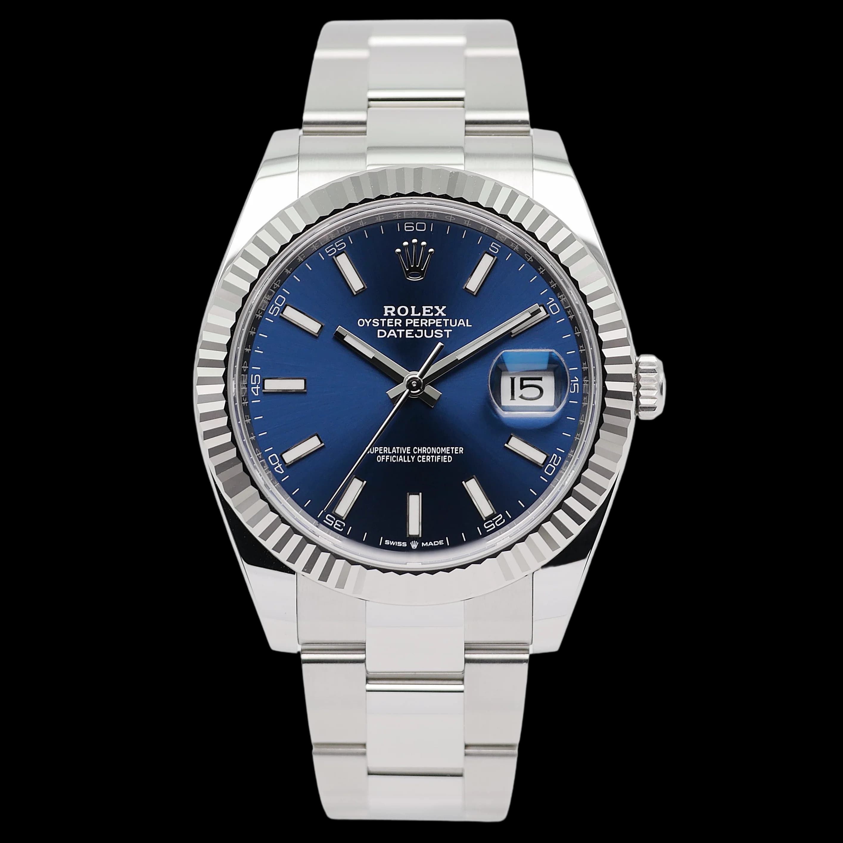 Rolex Datejust 41 – Ref. 126334, Sehr gut – Bild 1/11