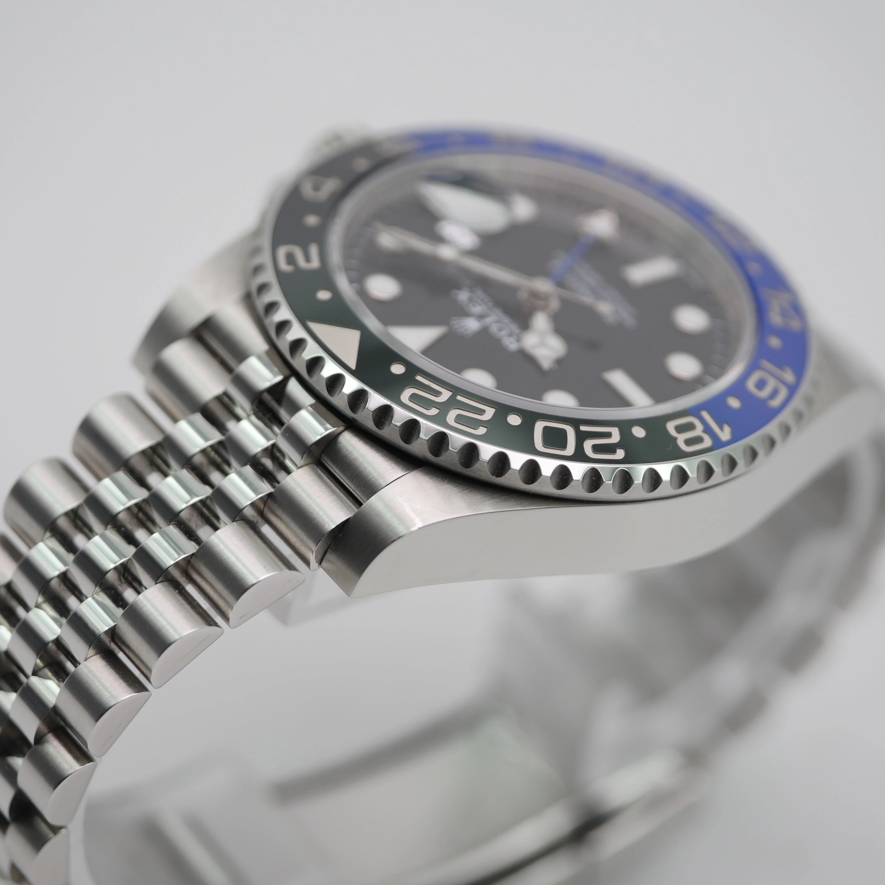Rolex GMT-Master II – Ref. 126710BLNR, Sehr gut – 12/12