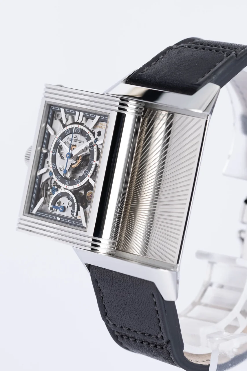 Jaeger-LeCoultre Reverso Duoface Tribute Chronograph – Ref. Q389848J, Sehr gut – 6/13