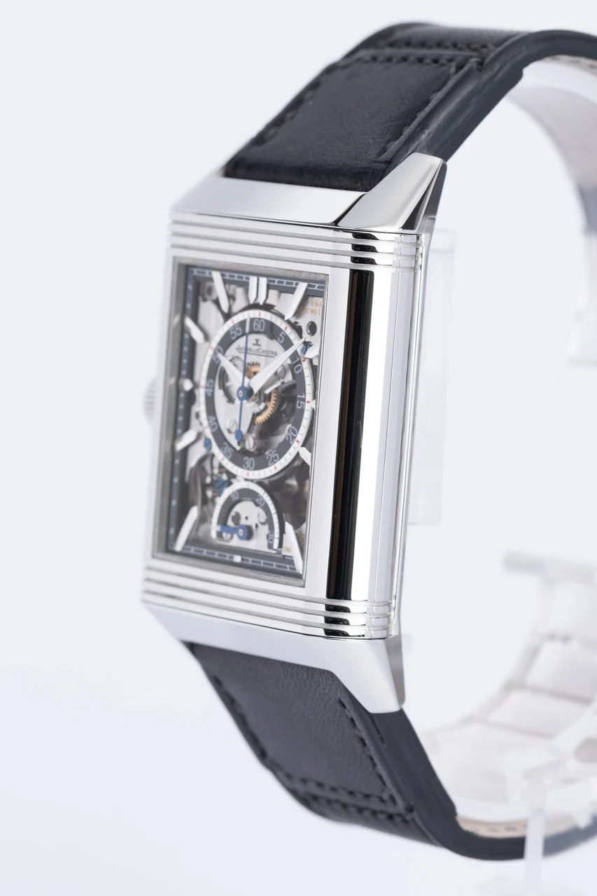 Jaeger-LeCoultre Reverso Duoface Tribute Chronograph – Ref. Q389848J, Sehr gut – 8/13