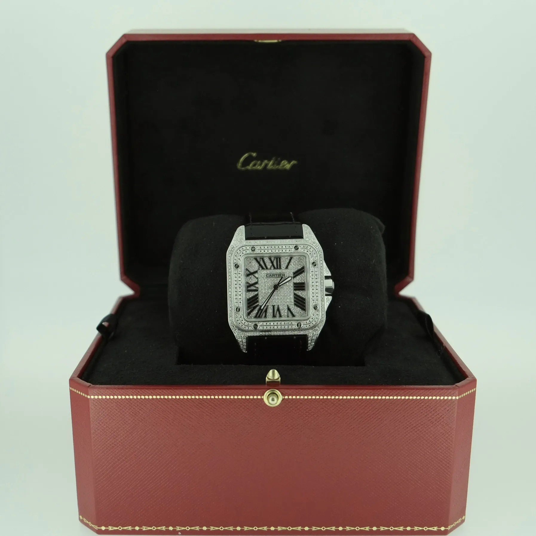 Cartier Santos de Cartier – Ref. W20073X8, Neu – 4/5