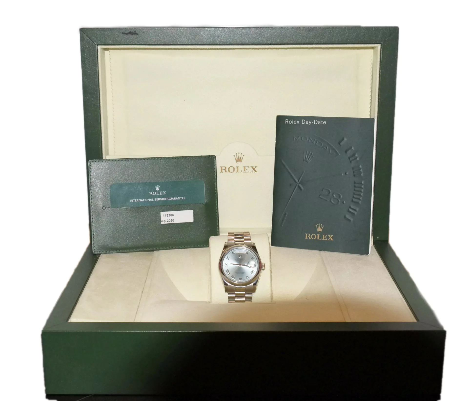 Rolex Day-Date – Ref. 118206, Sehr gut – 6/6