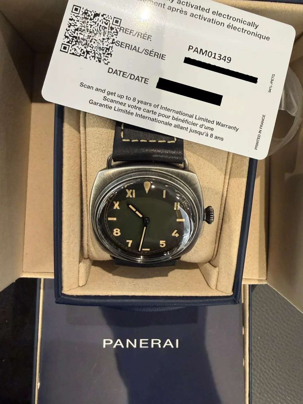 Panerai Radiomir – Ref. PAM01349/PAM1349, Sehr gut – 4/5