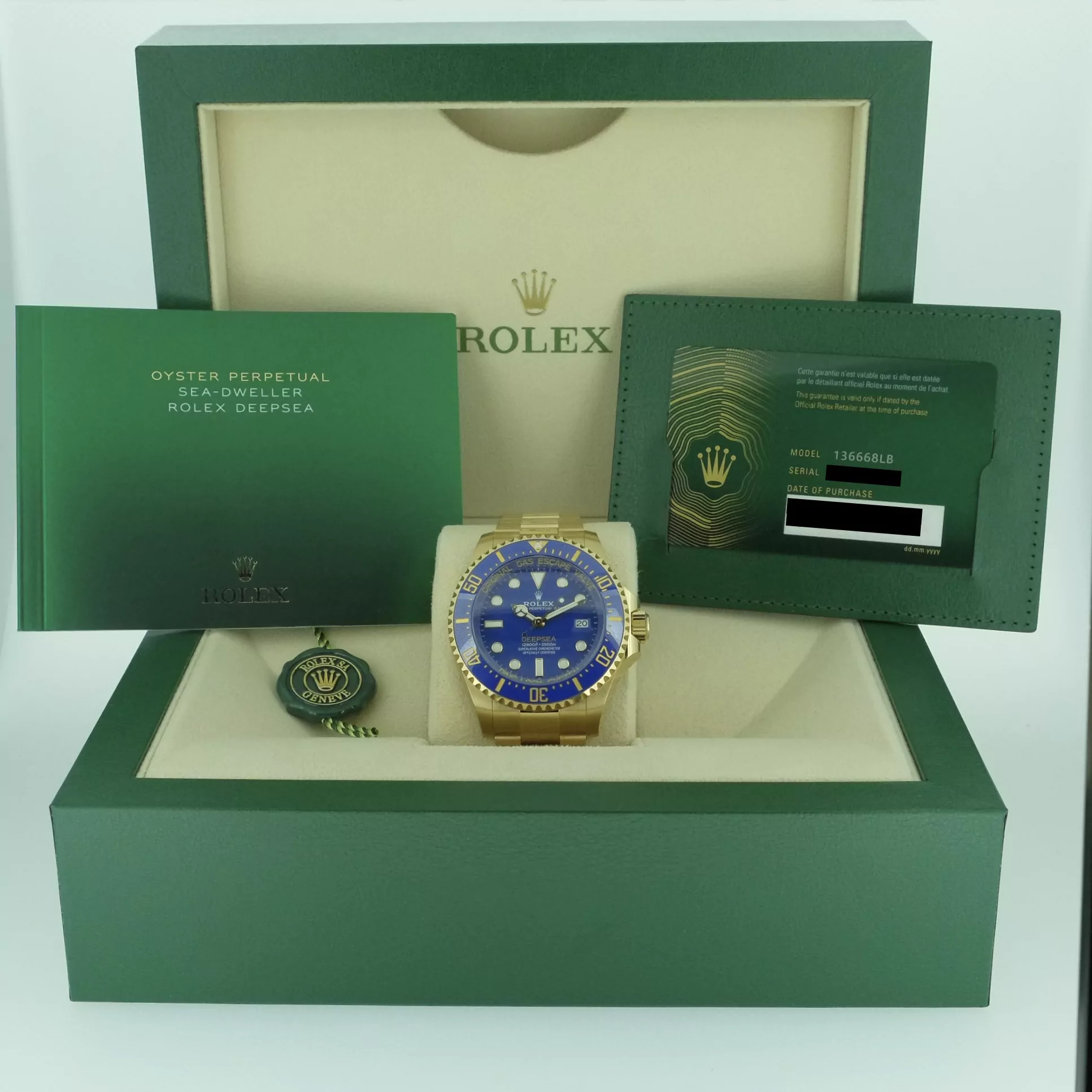Rolex Deepsea – Ref. 136668LB, Neu – 5/6